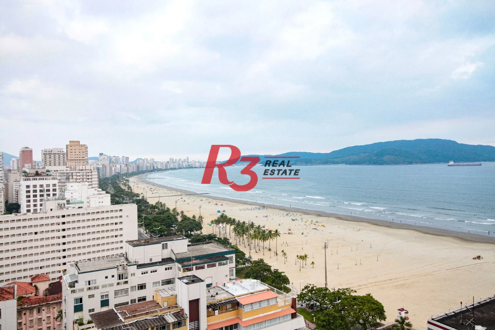Apartamento com 4 dormitórios para alugar, 360 m² por R$ 37.500,00/mês - Gonzaga - Santos/SP