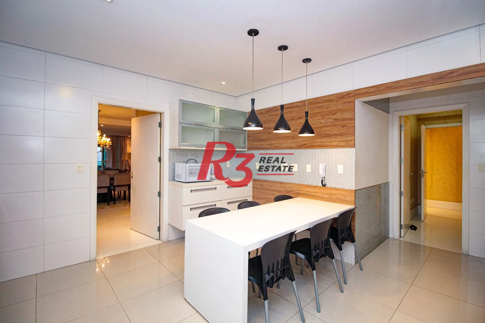 Apartamento com 4 dormitórios para alugar, 360 m² por R$ 37.500,00/mês - Gonzaga - Santos/SP