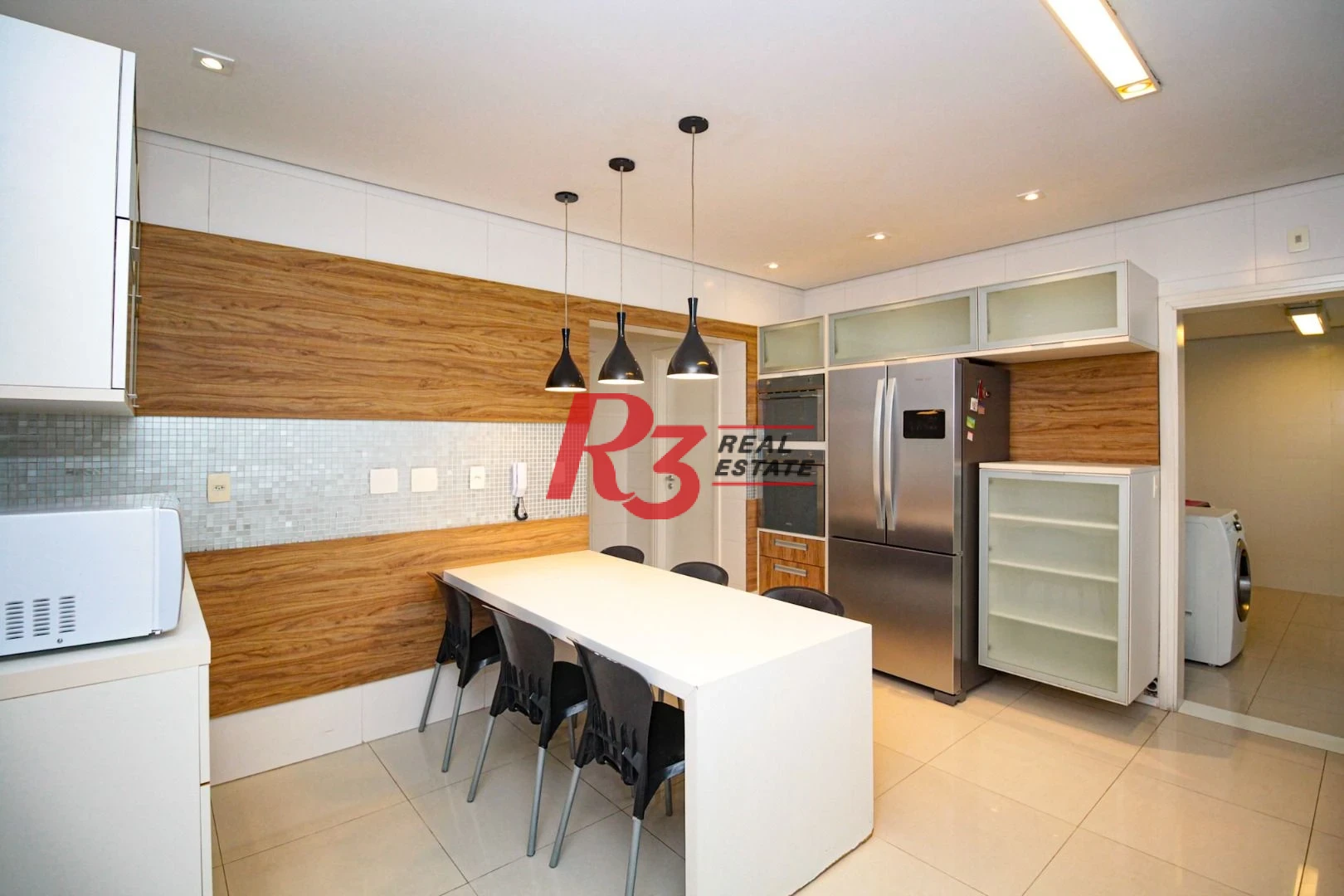 Apartamento com 4 dormitórios para alugar, 360 m² por R$ 37.500,00/mês - Gonzaga - Santos/SP
