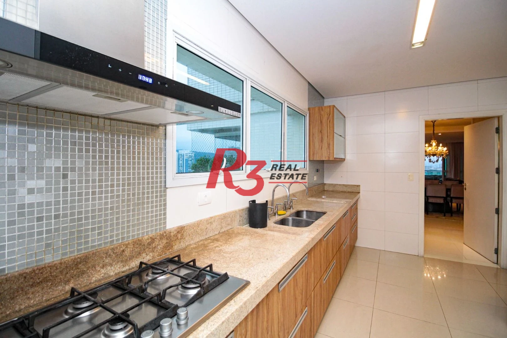 Apartamento com 4 dormitórios para alugar, 360 m² por R$ 37.500,00/mês - Gonzaga - Santos/SP