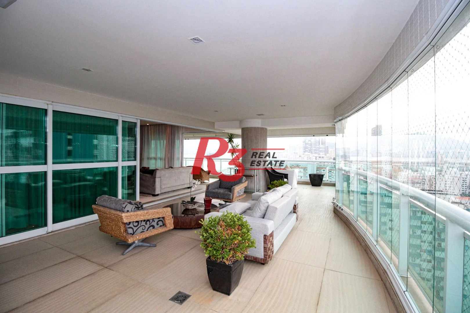 Apartamento com 4 dormitórios para alugar, 360 m² por R$ 37.500,00/mês - Gonzaga - Santos/SP