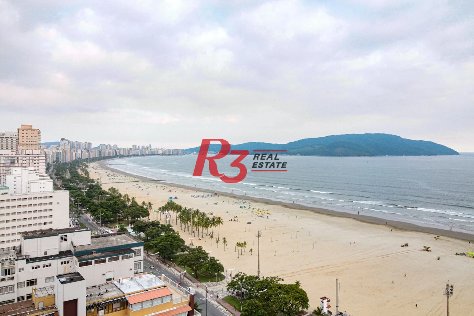 Apartamento com 4 dormitórios para alugar, 360 m² por R$ 37.500,00/mês - Gonzaga - Santos/SP