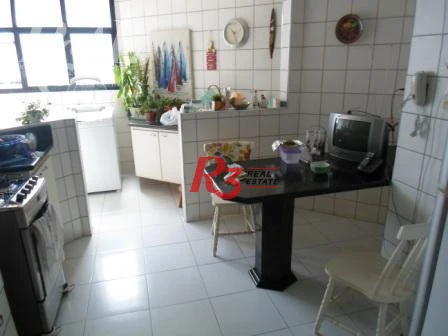 Apartamento com 2 dormitórios à venda, 114 m² - Aparecida - Santos/SP