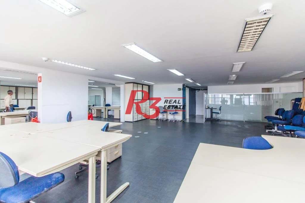 Sala para alugar, 221 m² por R$ 8.975,00/mês - Centro - Santos/SP