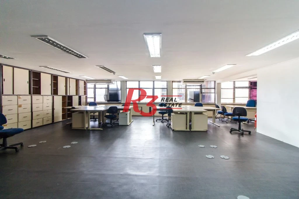 Sala para alugar, 221 m² por R$ 8.975,00/mês - Centro - Santos/SP