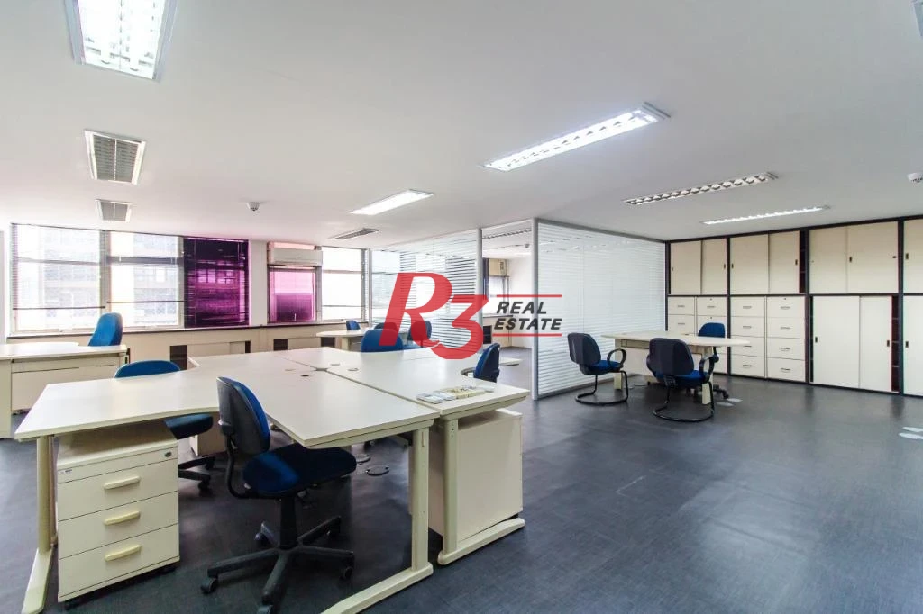 Sala para alugar, 221 m² por R$ 8.975,00/mês - Centro - Santos/SP