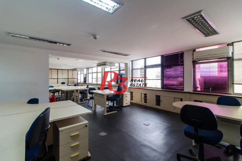 Sala para alugar, 221 m² por R$ 8.975,00/mês - Centro - Santos/SP