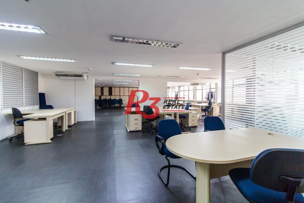 Sala para alugar, 221 m² por R$ 8.975,00/mês - Centro - Santos/SP