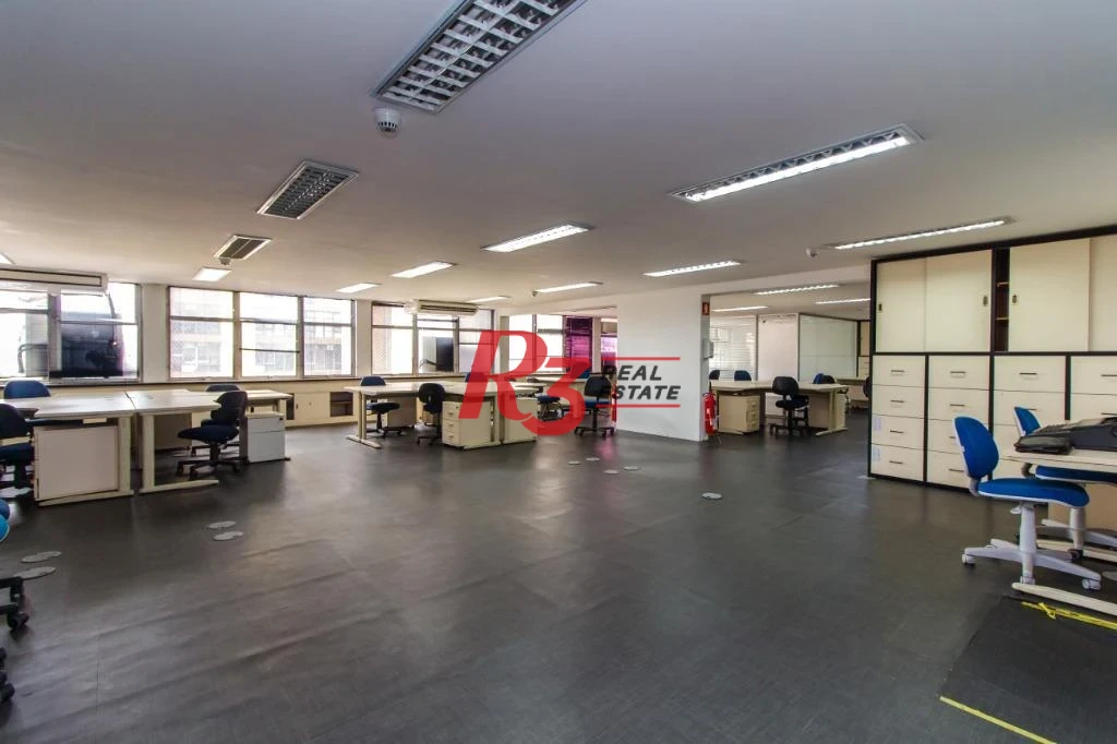 Sala para alugar, 221 m² por R$ 8.975,00/mês - Centro - Santos/SP