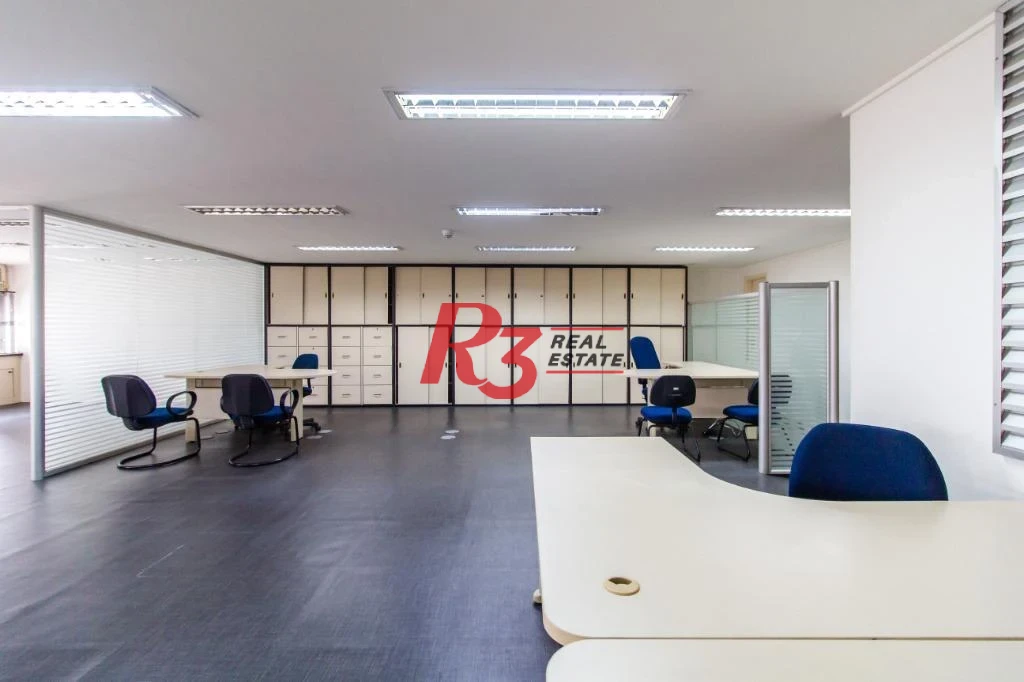 Sala para alugar, 221 m² por R$ 8.975,00/mês - Centro - Santos/SP