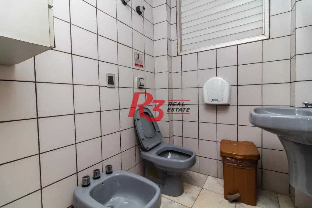 Sala para alugar, 221 m² por R$ 8.975,00/mês - Centro - Santos/SP