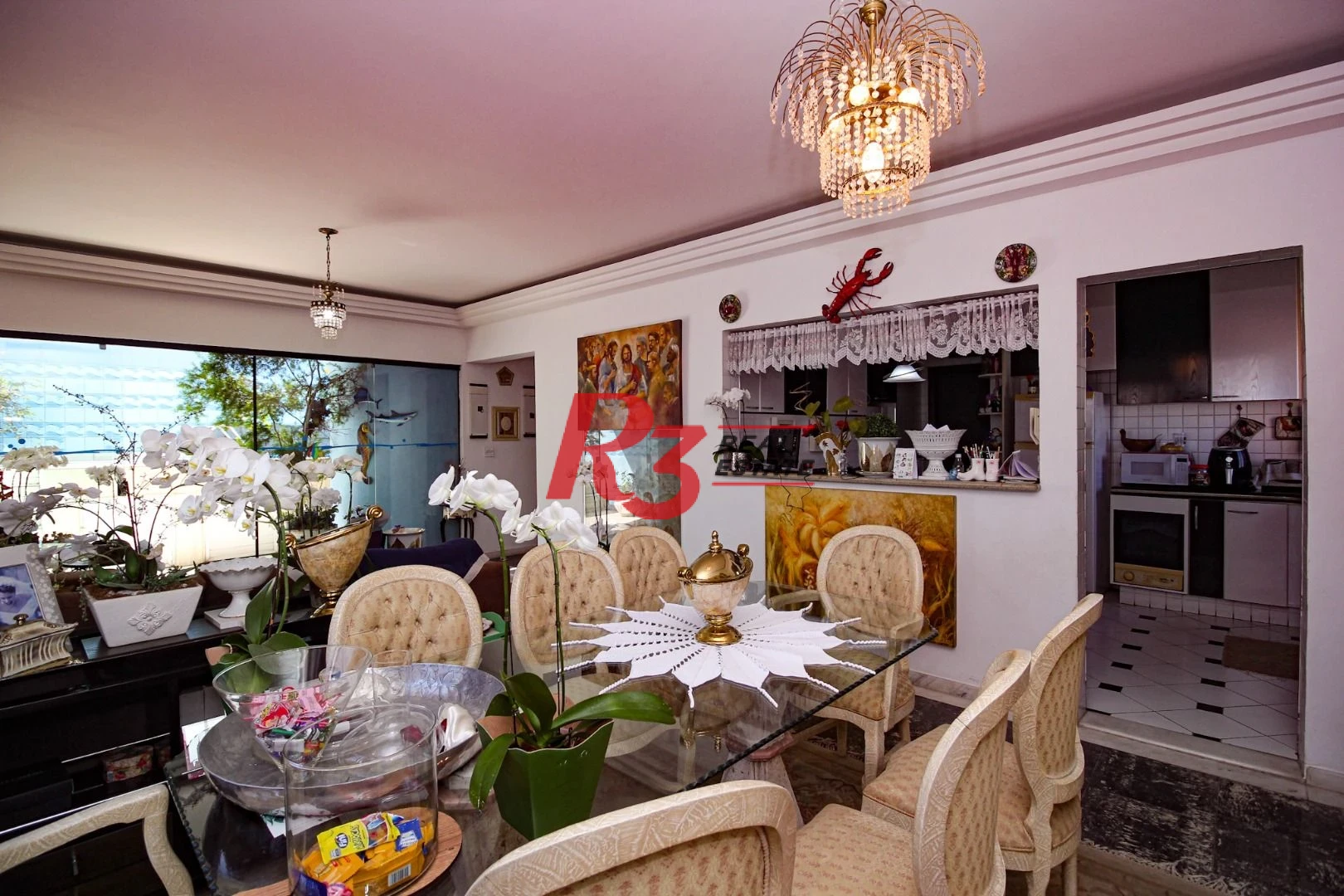 Cobertura com 4 dormitórios à venda, 392 m² por R$ 3.000.000,00 - Ponta da Praia - Santos/SP
