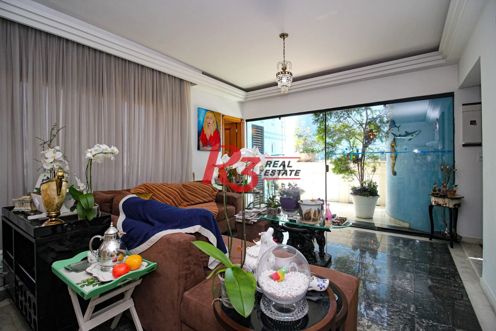 Cobertura com 4 dormitórios à venda, 392 m² por R$ 3.000.000,00 - Ponta da Praia - Santos/SP