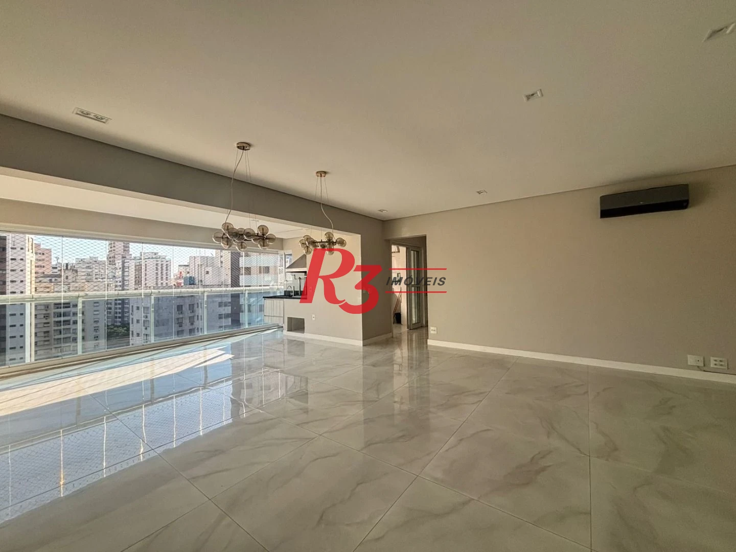 Apartamento com 3 dormitórios à venda, 143 m² por R$ 3.000.000,00 - Boqueirão - Santos/SP