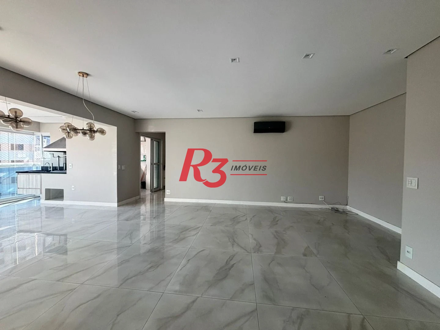 Apartamento com 3 dormitórios à venda, 143 m² por R$ 3.000.000,00 - Boqueirão - Santos/SP