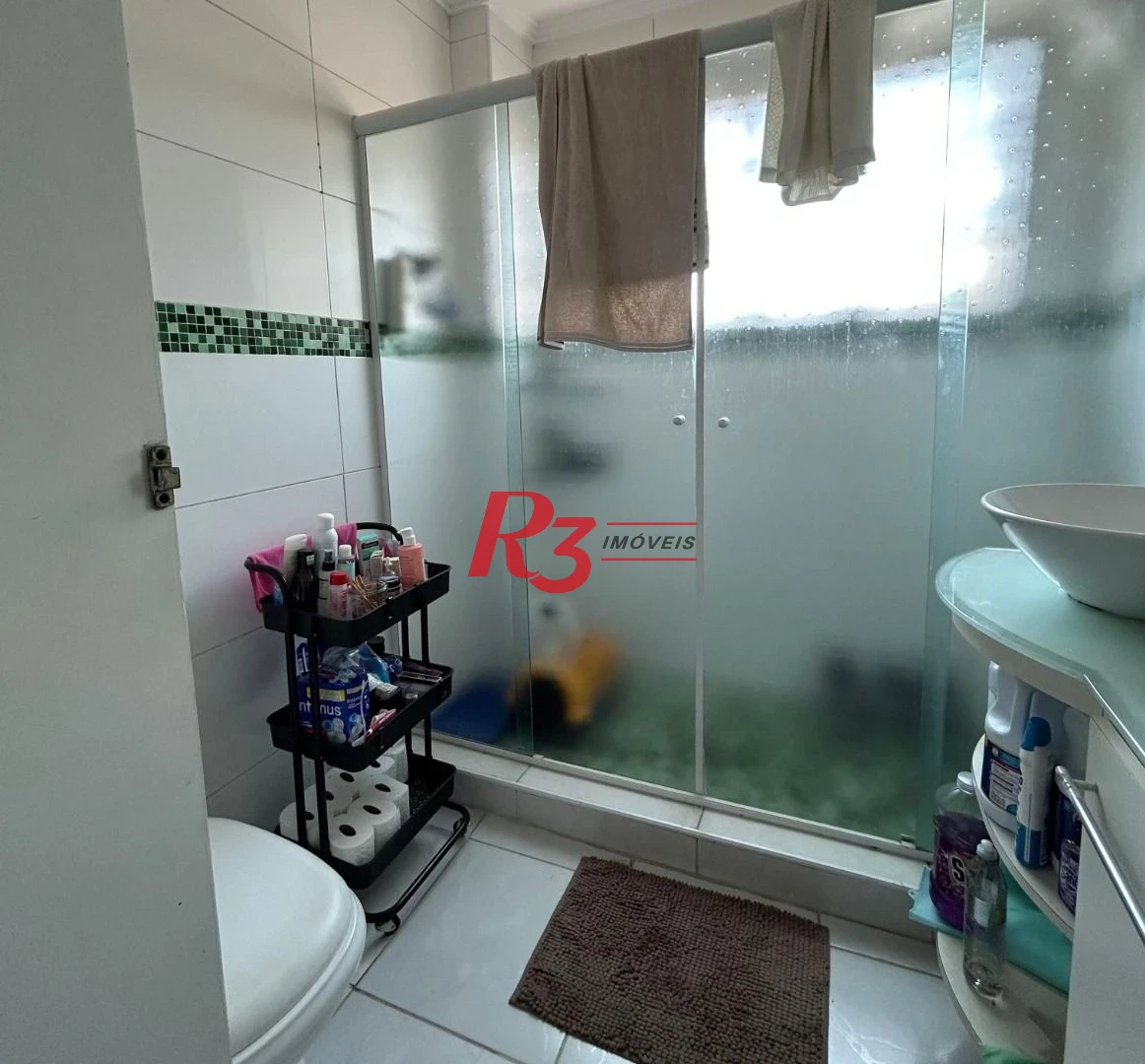 Apartamento com 3 dormitórios à venda, 104 m² por R$ 550.000,00 - Campo Grande - Santos/SP