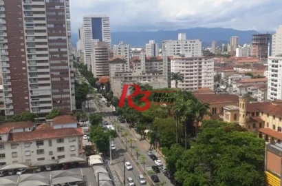 Apartamento à venda, 80 m² por R$ 460.000,00 - Boqueirão - Santos/SP