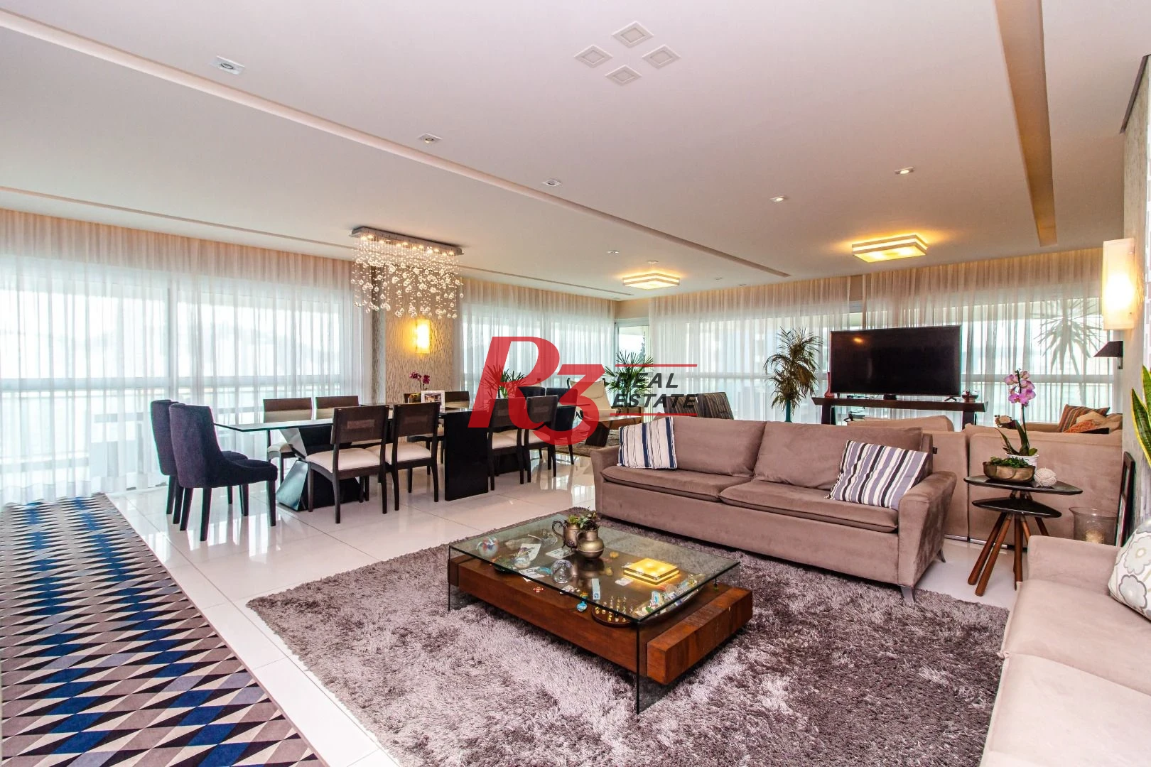 Apartamento com 4 dormitórios, 360 m² - venda ou aluguel - Gonzaga - Santos/SP