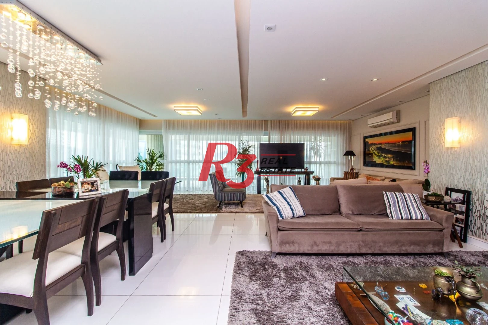 Apartamento com 4 dormitórios, 360 m² - venda ou aluguel - Gonzaga - Santos/SP
