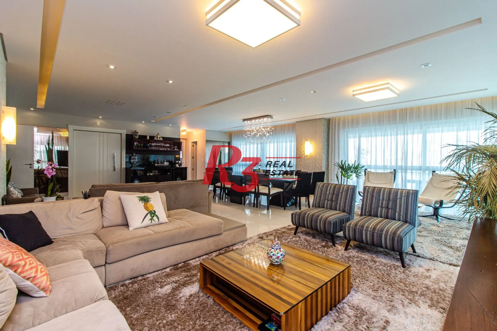 Apartamento com 4 dormitórios, 360 m² - venda ou aluguel - Gonzaga - Santos/SP