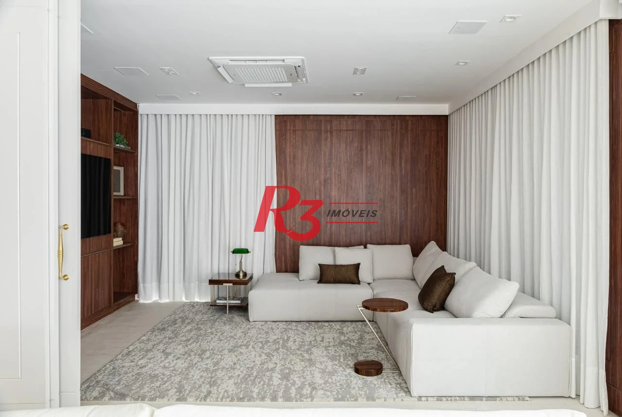 Apartamento com 3 dormitórios à venda, 393 m² por R$ 12.000.000,00 - Gonzaga - Santos/SP