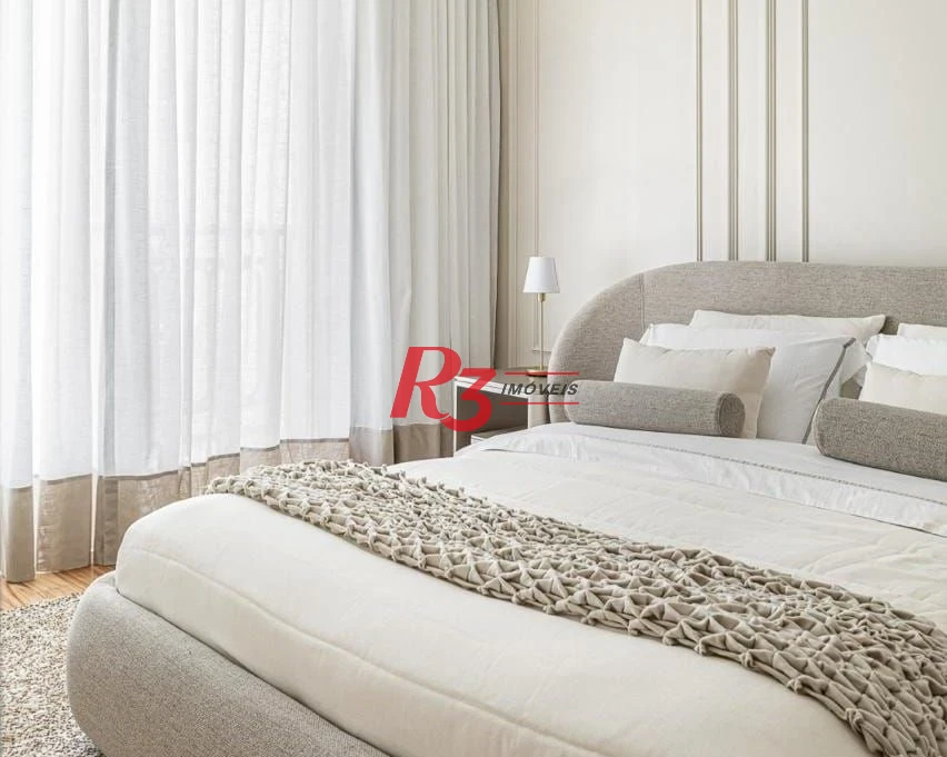 Apartamento com 3 dormitórios à venda, 393 m² por R$ 12.000.000,00 - Gonzaga - Santos/SP