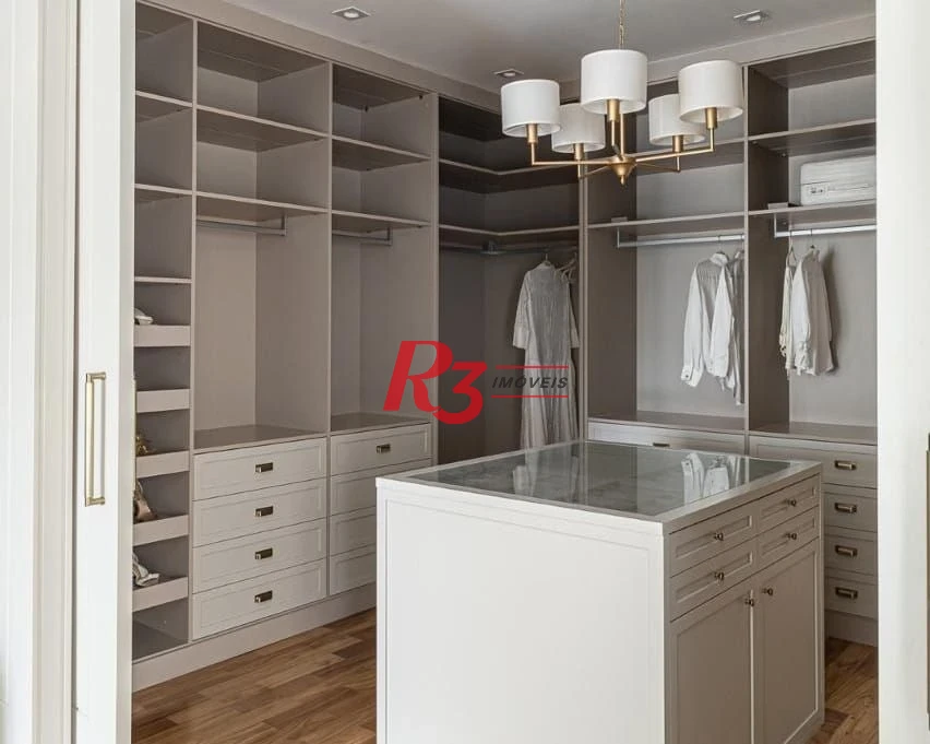 Apartamento com 3 dormitórios à venda, 393 m² por R$ 12.000.000,00 - Gonzaga - Santos/SP