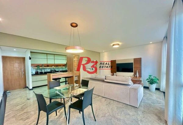 Apartamento à venda, 145 m² por R$ 1.520.000,00 - Gonzaga - Santos/SP