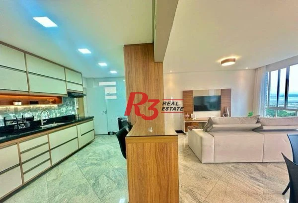 Apartamento à venda, 145 m² por R$ 1.520.000,00 - Gonzaga - Santos/SP