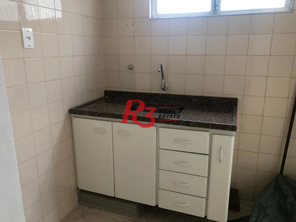 Apartamento com 1 dormitório, 47 m² - venda por R$ 365.000,00 ou aluguel por R$ 3.300,00/mês - Gonzaga - Santos/SP