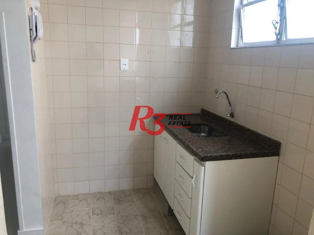 Apartamento com 1 dormitório, 47 m² - venda por R$ 365.000,00 ou aluguel por R$ 3.300,00/mês - Gonzaga - Santos/SP