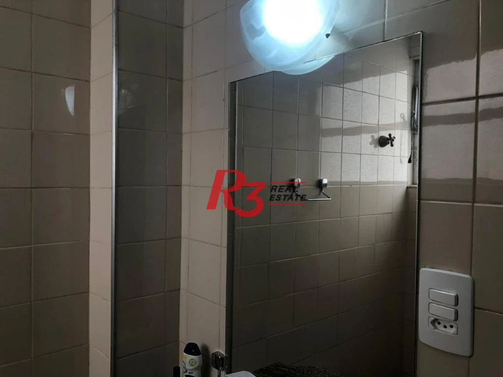 Apartamento com 1 dormitório, 47 m² - venda por R$ 365.000,00 ou aluguel por R$ 3.300,00/mês - Gonzaga - Santos/SP