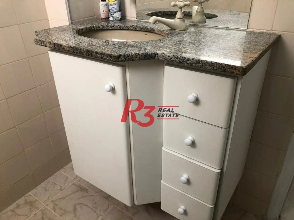 Apartamento com 1 dormitório, 47 m² - venda por R$ 365.000,00 ou aluguel por R$ 3.300,00/mês - Gonzaga - Santos/SP