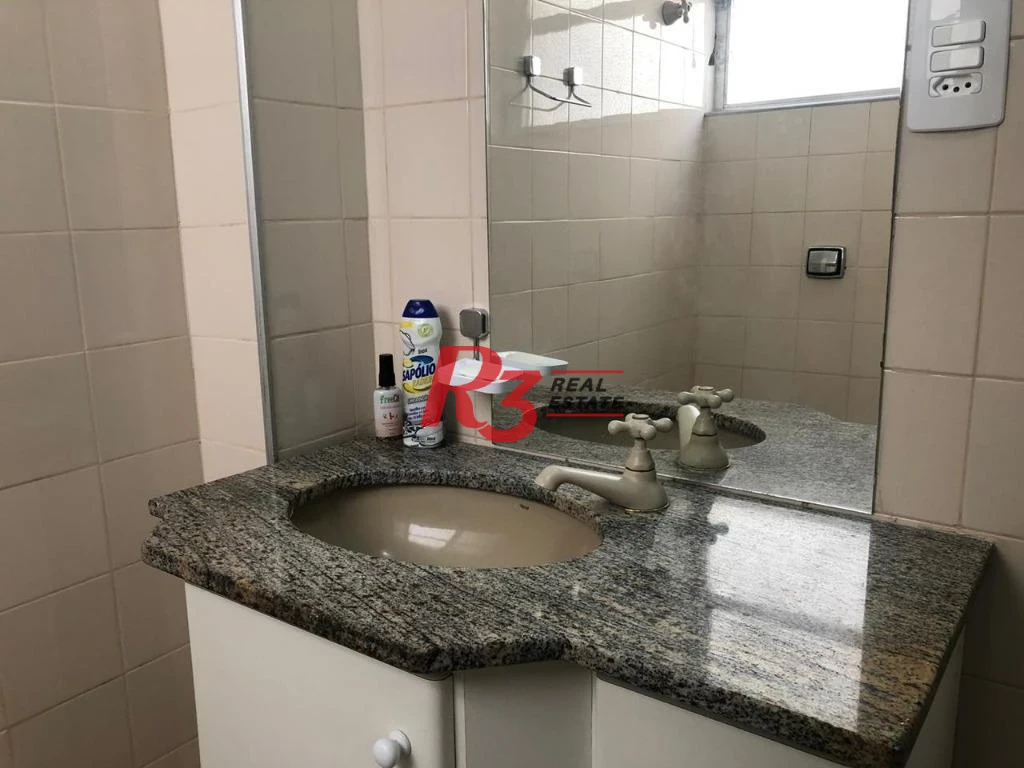 Apartamento com 1 dormitório, 47 m² - venda por R$ 365.000,00 ou aluguel por R$ 3.300,00/mês - Gonzaga - Santos/SP