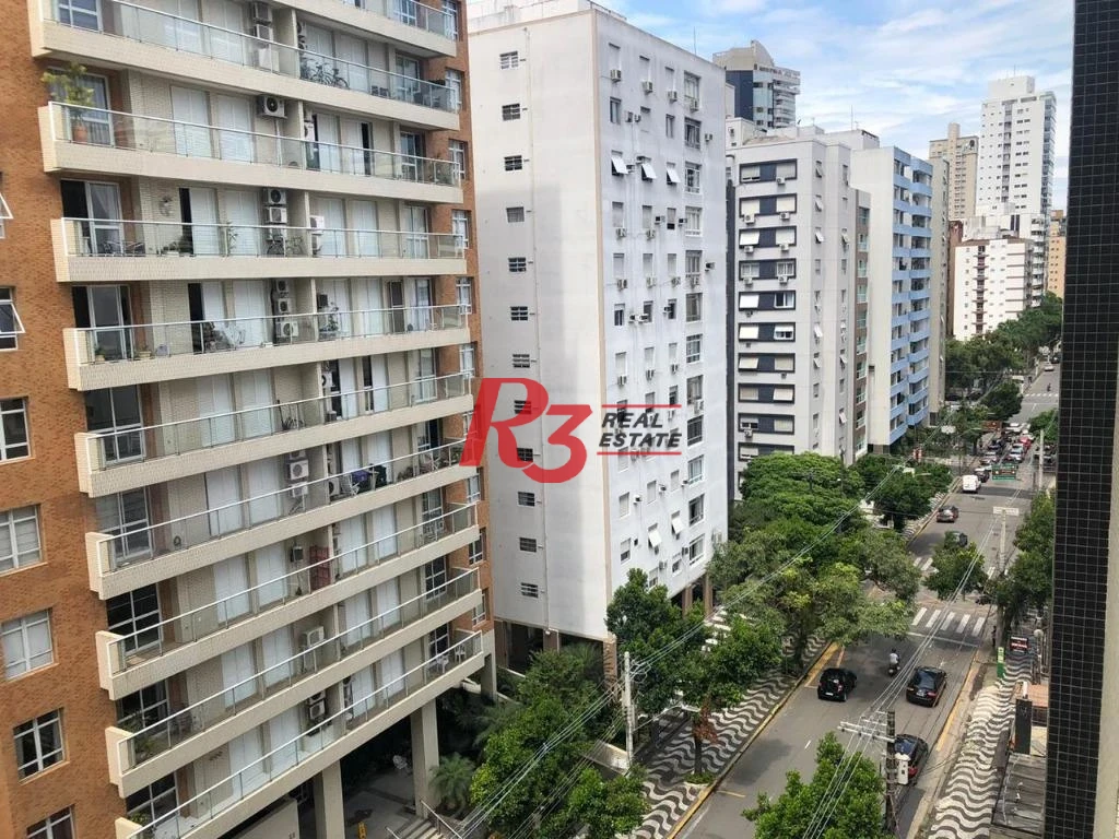 Apartamento com 1 dormitório, 47 m² - venda por R$ 365.000,00 ou aluguel por R$ 3.300,00/mês - Gonzaga - Santos/SP