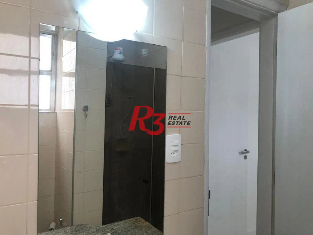 Apartamento com 1 dormitório, 47 m² - venda por R$ 365.000,00 ou aluguel por R$ 3.300,00/mês - Gonzaga - Santos/SP