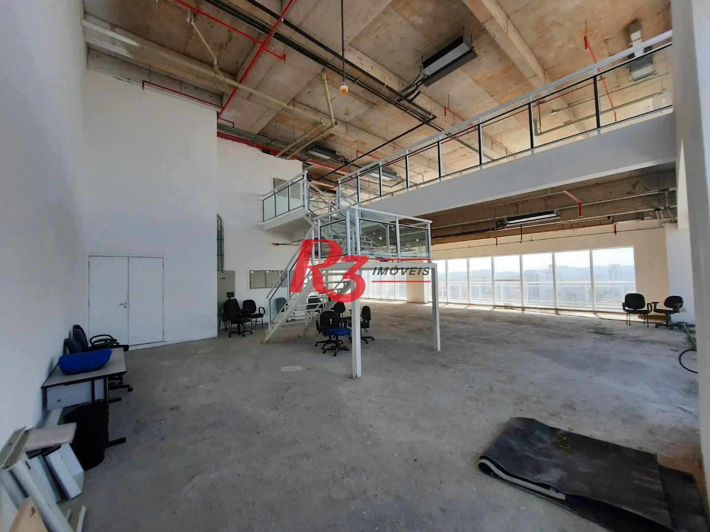 Andar Corporativo para alugar, 648 m² por R$ 52.300,00/mês - Gonzaga - Santos/SP