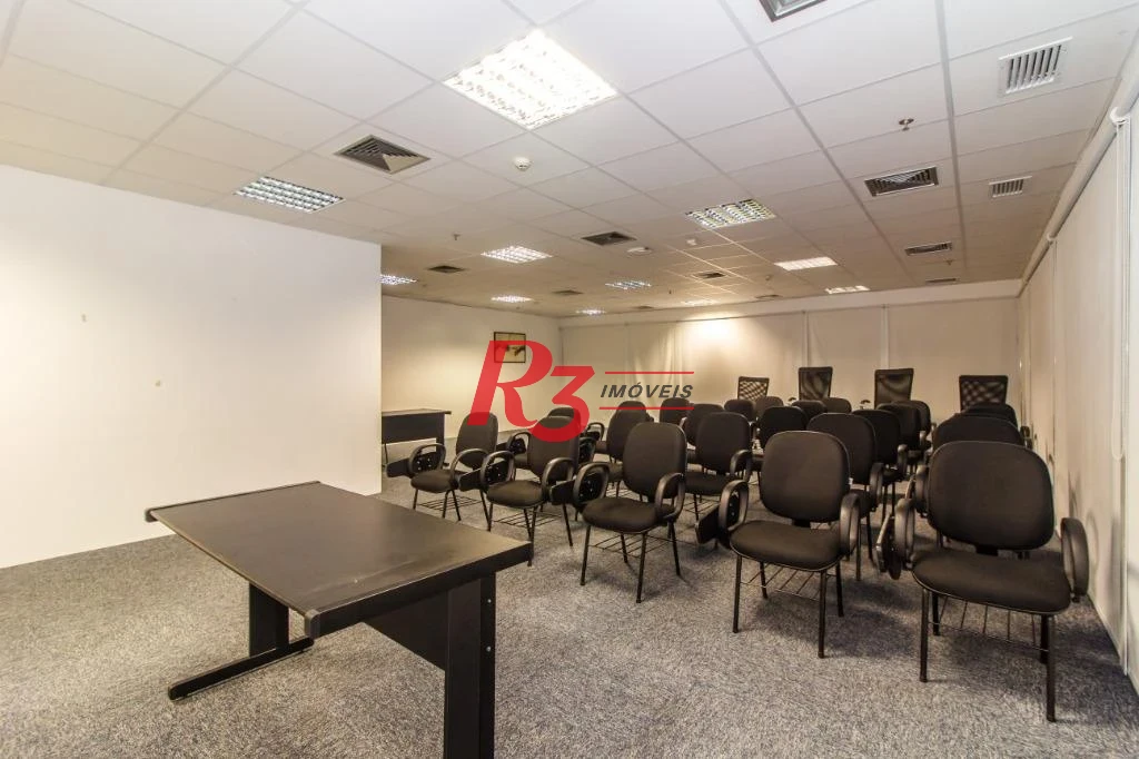 Andar Corporativo para alugar, 648 m² por R$ 52.300,00/mês - Gonzaga - Santos/SP