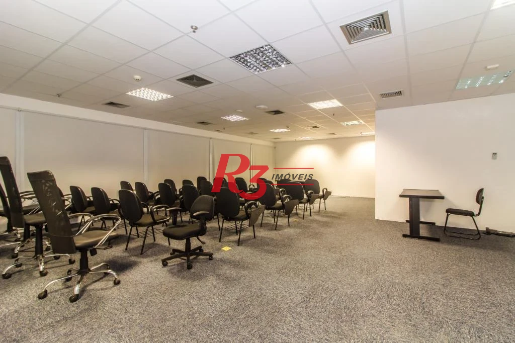 Andar Corporativo para alugar, 648 m² por R$ 52.300,00/mês - Gonzaga - Santos/SP