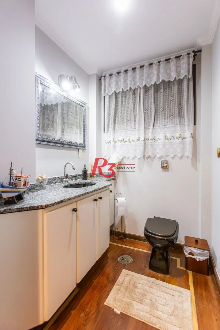 Apartamento com 4 dormitórios à venda, 221 m² por R$ 1.300.000,00 - Ponta da Praia - Santos/SP