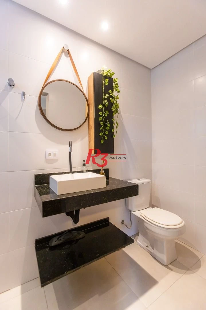 Apartamento com 4 dormitórios à venda, 221 m² por R$ 1.300.000,00 - Ponta da Praia - Santos/SP