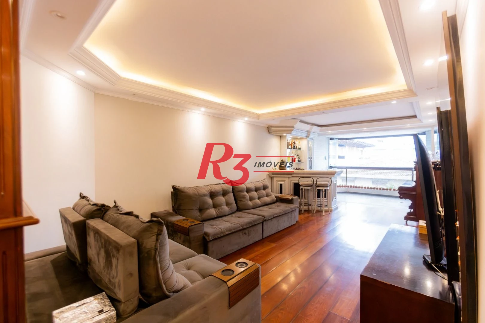 Apartamento com 4 dormitórios à venda, 221 m² por R$ 1.300.000,00 - Ponta da Praia - Santos/SP