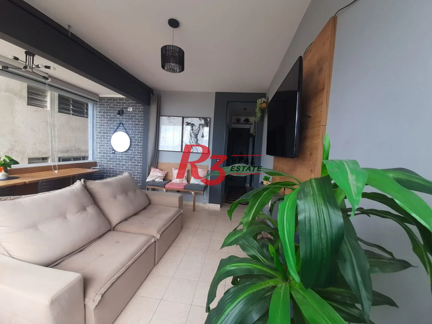 Apartamento com 1 dormitório à venda, 64 m² - Itararé - São Vicente/SP