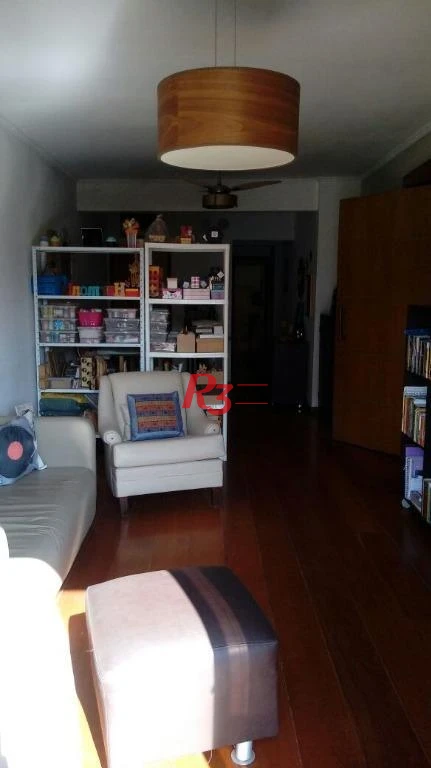 Apartamento com 3 dormitórios à venda, 126 m² - Aparecida - Santos/SP