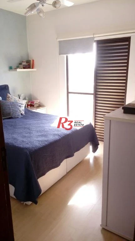 Apartamento com 3 dormitórios à venda, 126 m² - Aparecida - Santos/SP
