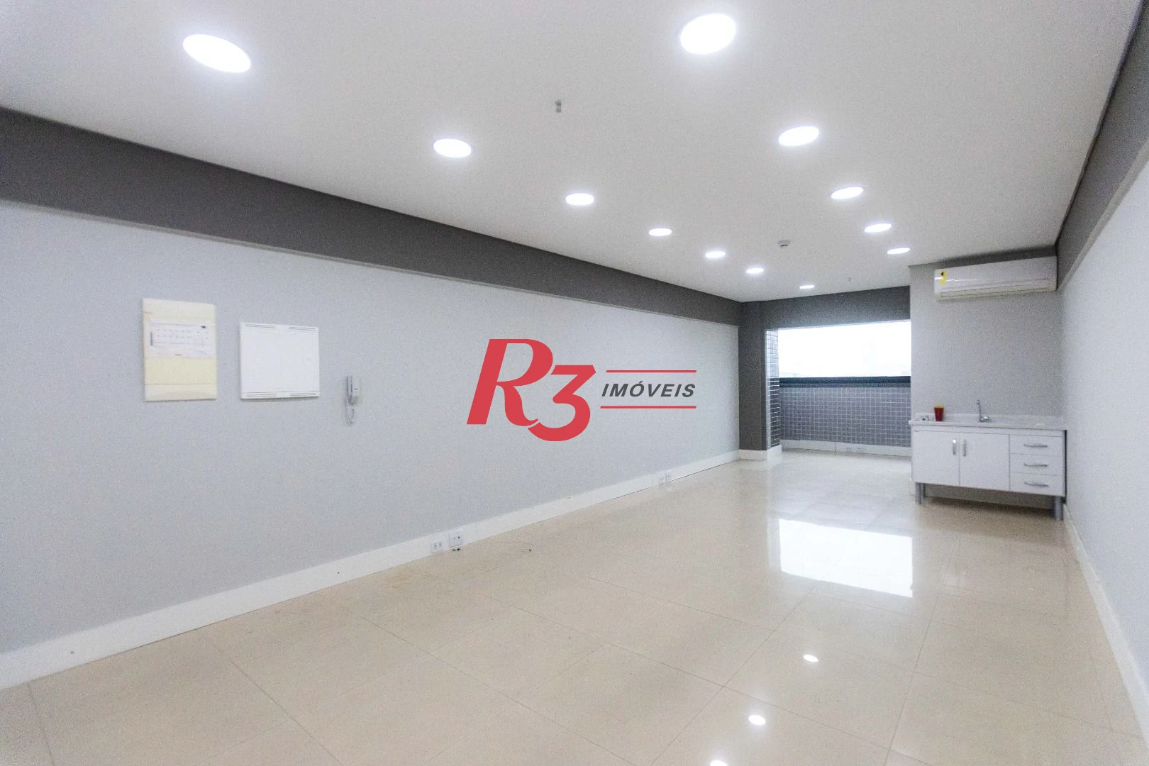 Sala para alugar, 43 m² por R$ 3.200,00/mês - Encruzilhada - Santos/SP