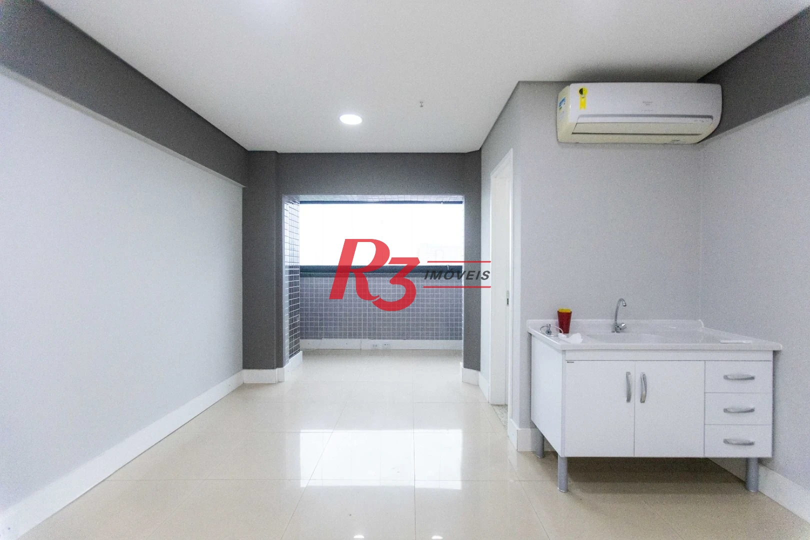 Sala para alugar, 43 m² por R$ 3.200,00/mês - Encruzilhada - Santos/SP