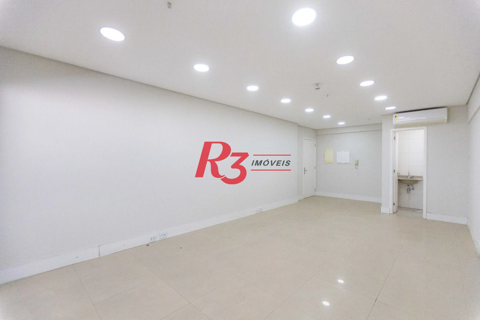 Sala para alugar, 44 m² por R$ 3.200,00/mês - Encruzilhada - Santos/SP