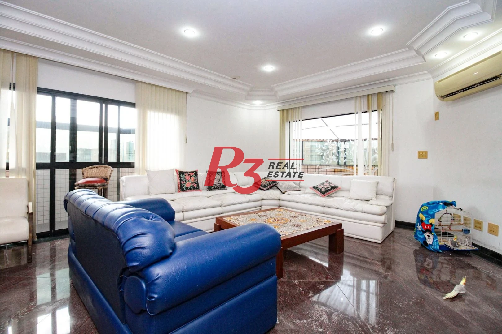 Cobertura com 4 dormitórios à venda, 800 m² por R$ 4.000.000,00 - Vila Guilhermina - Praia Grande/SP
