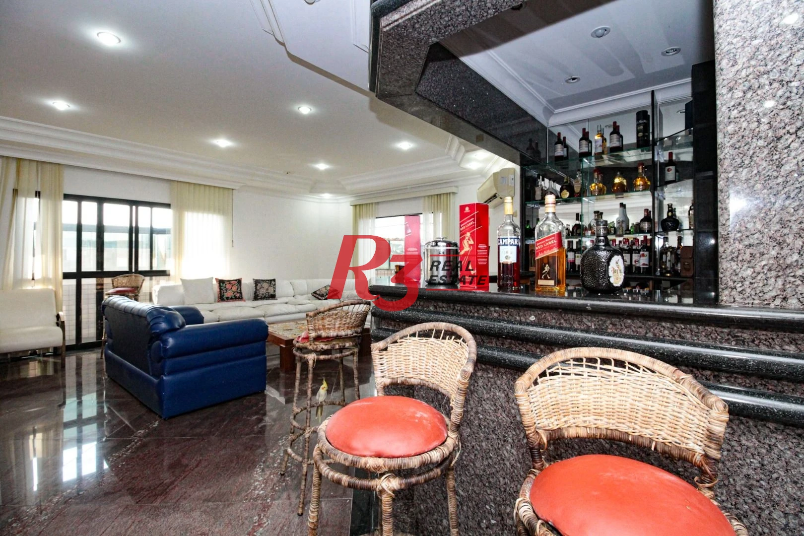 Cobertura com 4 dormitórios à venda, 800 m² por R$ 4.000.000,00 - Vila Guilhermina - Praia Grande/SP